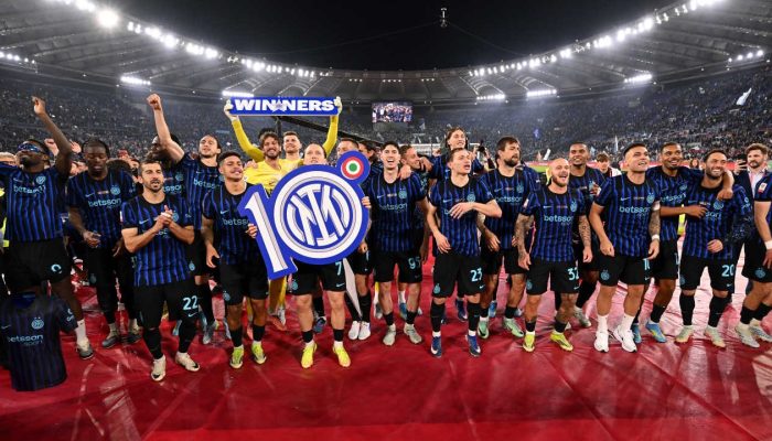 Coppa Italia: Inter Juara Usai Tumbangkan Lazio 2-0 di Olimpico