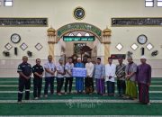 PT TIMAH Bantu Tingkatkan Fasilitas Masjid Agung Darussalam, Dukung Kenyamanan Jamaah Beribadah