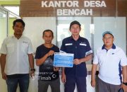 PT TIMAH Bantu Bangun Pos Kamling Desa Bencah, Perkuat Keamanan dan Pengawasan Lingkungan