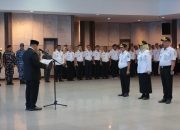 Gubernur Babel Lantik Tiga Pejabat Eselon II, Tekankan Profesionalisme dan Pelayanan Publik