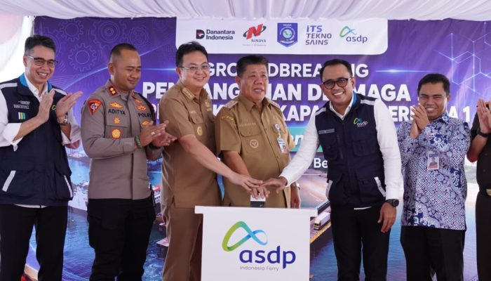 Groundbreaking Dermaga II Tanjung Kalian Perkuat Konektivitas Babel