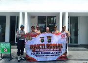 Polsek Pangkalanbaru Salurkan Bantuan Air Mineral ke Rumah Ibadah dalam Rangka HUT ke-80 Bhayangkara