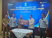 Pemkot Pangkalpinang Terima Bantuan CSR Dua Unit Mesin Chainsaw dari PT MMS