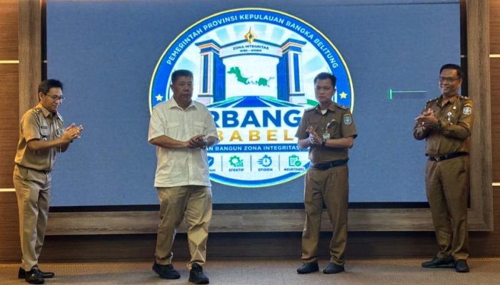 Gerbang ZI Babel Diluncurkan, Gubernur Targetkan Seluruh OPD Raih Predikat WBK dan WBBM