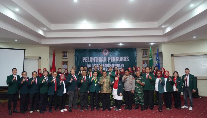 Pelantikan IDI Pangkalpinang, Wali Kota Ingatkan Etika Jadi Penjaga Marwah Dokter dan Tantangan Era Media Sosial