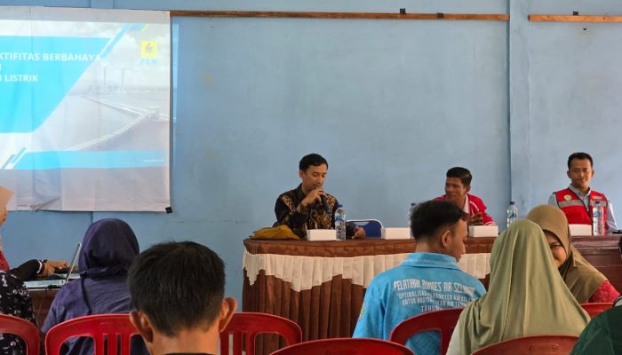 PLN UP3 Belitung Perkuat Keselamatan Ketenagalistrikan dan Perluas Akses Listrik melalui Program Find On di Desa Selumar