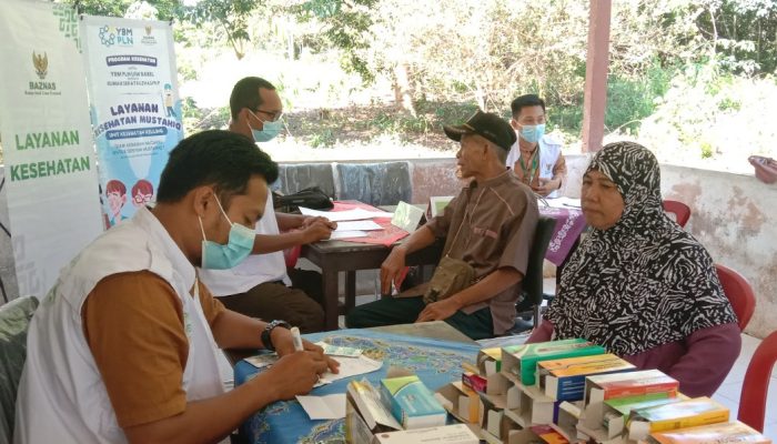 YBM PLN Babel dan Rumah Sehat BAZNAS Perluas Akses Layanan Kesehatan Gratis hingga Pelosok Desa