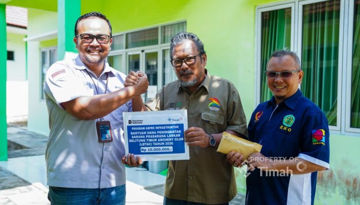 Dukung Prestasi Atlet Daerah, PT TIMAH Tingkatkan Sarana Latihan Atlet Panahan di Belitung Timur