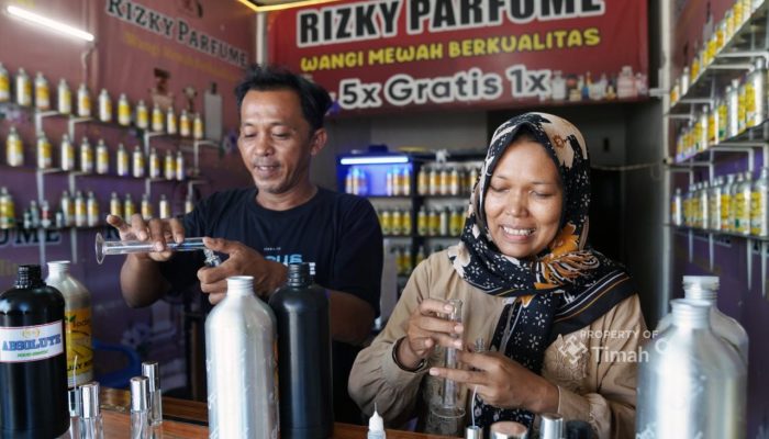 Dari Usaha Rumahan, Rizky Parfume Tumbuh Jadi Bisnis Beromzet Puluhan Juta Berkat Pembinaan PT TIMAH