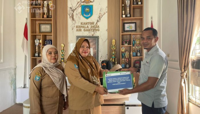 Khitanan Massal Jadi Tradisi Tahunan, PT TIMAH Dukung Kegiatan Sosial di Desa Air Gantang