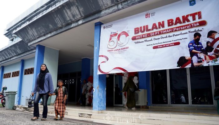 Bulan Bakti HUT Ke-50 PT TIMAH di Bangka Tengah, Hadirkan Khitanan, Donor Darah dan Cek Kesehatan Gratis