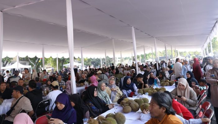 Gubernur Hidayat Arsani Kirim 15.000 Durian Kelekak Bangka ke Yogyakarta, Obati Rindu Warga Babel di Perantauan