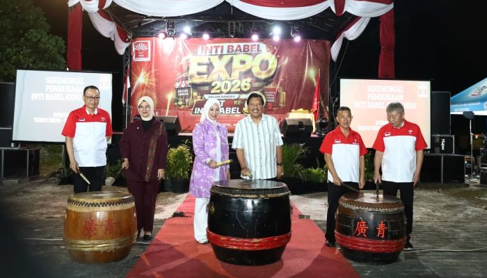 Saparudin Apresiasi HUT ke-3 INTI Babel, Bazar UMKM Gerakkan Perputaran Ekonomi Masyarakat