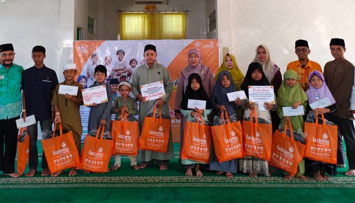 Lazismu Babel Peringati Milad ke-24, Salurkan Santunan Muharram untuk 50 Anak Yatim, Dhuafa, dan Disabilitas