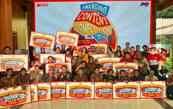 JNE Anugerahkan 77 Pemenang Content Competition 2026, Tegaskan Komitmen Dukung Industri Kreatif Indonesia
