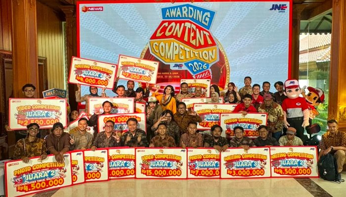 JNE Anugerahkan 77 Pemenang Content Competition 2026, Tegaskan Komitmen Dukung Industri Kreatif Indonesia