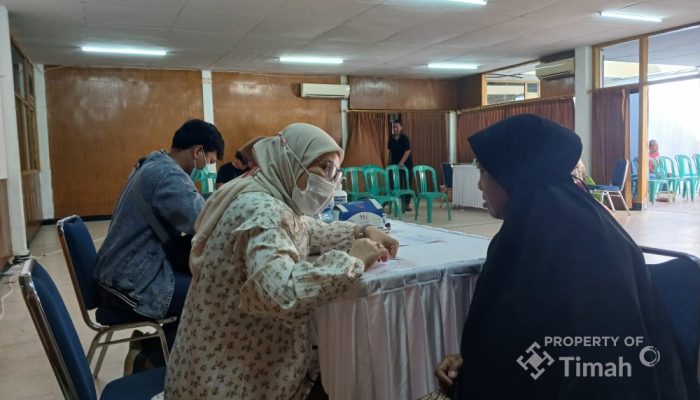 Pelayanan Kesehatan Gratis Bulan Bakti HUT ke-50 PT TIMAH Hadir di Mentok, Ratusan Warga Rasakan Manfaatnya