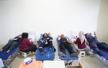 Donor Darah Warnai Bulan Bakti HUT ke-50 PT TIMAH di Bangka Tengah, Bantu Penuhi Kebutuhan Darah
