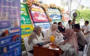 Pemeriksaan Kesehatan Gratis Bulan Bakti HUT ke-50 PT TIMAH Disambut Antusias, 107 Warga Jakarta Ikut Berpartisipasi