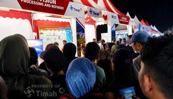 PT TIMAH Ramaikan Pameran Pembangunan HUT Bangka Barat, Edukasi Timah hingga Doorprize Jadi Magnet Warga