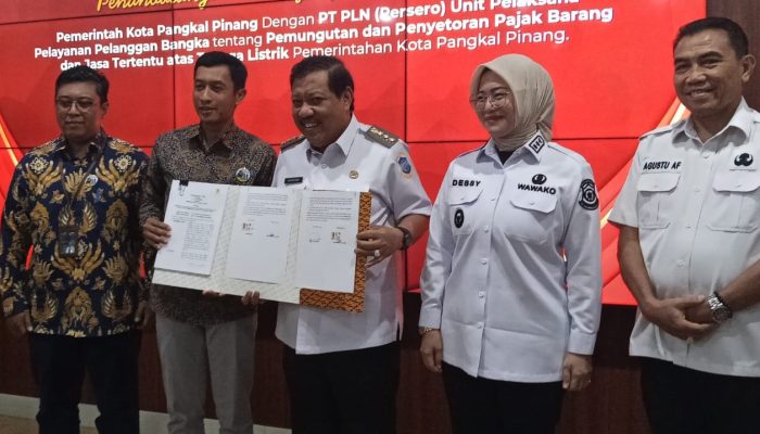 PBJT Tenaga Listrik Diperkuat, Pemkot Pangkalpinang Bidik PAD untuk PJU