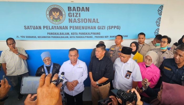 Menteri Wihaji Tinjau MBG 3B di Pangkalpinang, BKKBN Babel dan Pemkot Pangkalpinang Pastikan Layanan Tepat Sasaran lewat Pengawasan Ketat