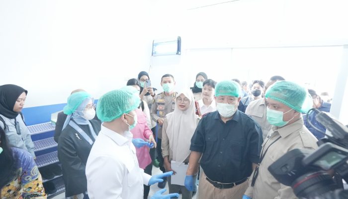 Dampingi Mendukbangga, Gubernur Babel Tegaskan Komitmen Pemprov Babel Sukseskan Program MBG 3B