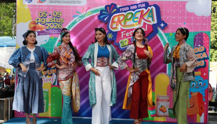 Dekranasda Babel Dorong Batik dan Cual Jadi Gaya Fesyen Anak Muda