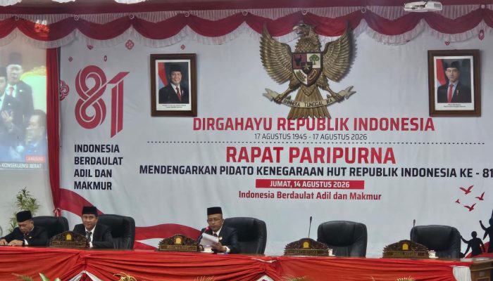 Pidato Kenegaraan HUT ke-81 RI, DPRD Bangka Tekankan Kedaulatan Pangan dan Ancaman Digital