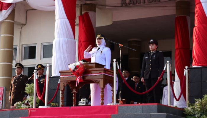 Dessy Apresiasi Paskibraka Pangkalpinang, Sebut Disiplin Jadi Kunci Kesuksesan