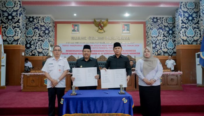 KUA-PPAS 2027 Disepakati, Pangkalpinang Targetkan Anggaran Rp854,97 Miliar