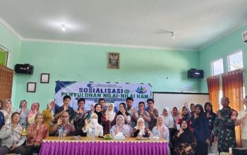 Desa Badau Belitung Perkuat Nilai-Nilai HAM, Libatkan Berbagai Unsur Masyarakat