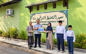 Perkuat Pendidikan Keagamaan, PT TIMAH Bantu Sarana Belajar Pesantren  Tahfizhul Qur’an Permata Belitung