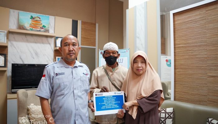 Enam Tahun Berjuang Melawan Sakit, PT TIMAH Bantu Biaya Pengobatan Jaimin