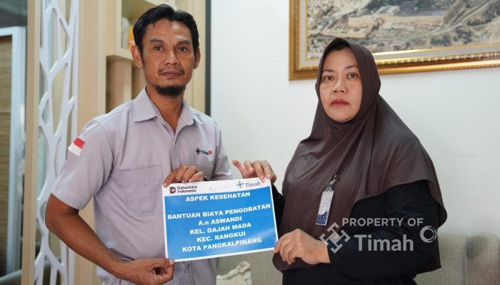 Empat Tahun Berjuang Melawan Kanker, Aswandi Dapat Uluran Bantuan PT TIMAH