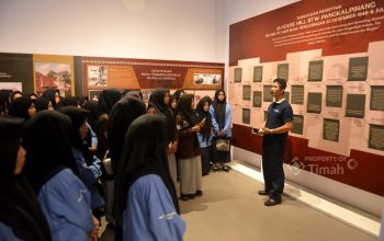 Museum Timah Indonesia  Pangkalpinang Jadi Ruang Belajar Siswa, Teknologi Kapal Isap Tarik Perhatian Pelajar Teknik Alat Berat