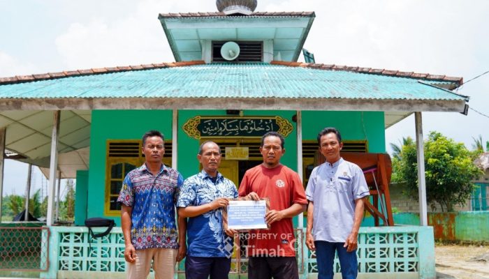 PT TIMAH Dukung 27 Rumah Ibadah di Wilayah Operasional, Perkuat Kenyamanan Beribadah Masyarakat