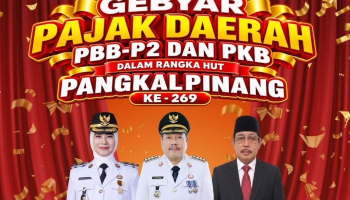 HUT ke-269, Pemkot Pangkalpinang Siapkan TV hingga Motor untuk Warga Taat Pajak