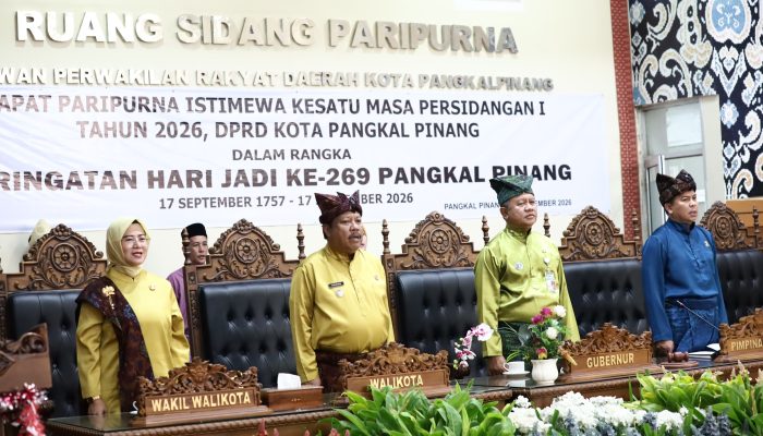Kesinambungan Pembangunan Jadi Kunci, Pemkot Pangkalpinang Dorong Ekonomi dan Infrastruktur Berjalan Seimbang