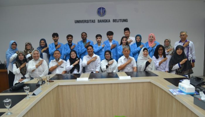 Delapan Mahasiswa dari Empat Negara Mulai Studi di UBB, Kampus Perkuat Lingkungan Akademik Internasional