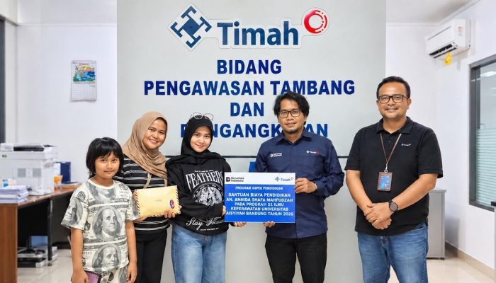 Prestasi Buka Jalan, PT TIMAH Dukung Annida Wujudkan Cita-Cita Jadi Perawat Profesional