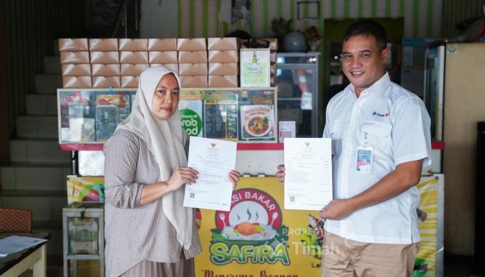 Fasilitasi Sertifikasi Halal, PT TIMAH Bantu UMKM Nasi Bakar Safira Tingkatkan Kepercayaan Konsumen