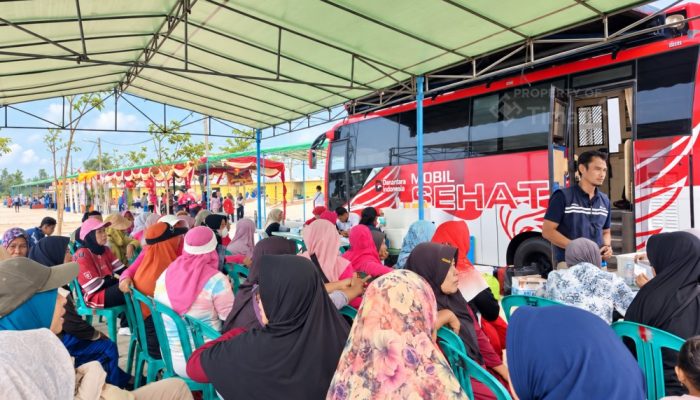 PT TIMAH Hadirkan Layanan Kesehatan Gratis di Festival Kuliner Serambi Tanjung