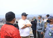 Gubernur Hidayat Arsani Tinjau Langsung Lokasi Kebakaran di Simpang Rimba