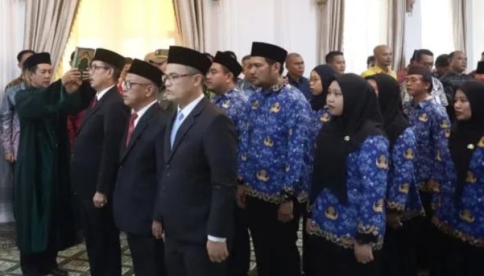 Manajemen Talenta Gantikan Mekanisme Lelang, Tiga Pejabat Strategis Pemkot Pangkalpinang Resmi Dilantik