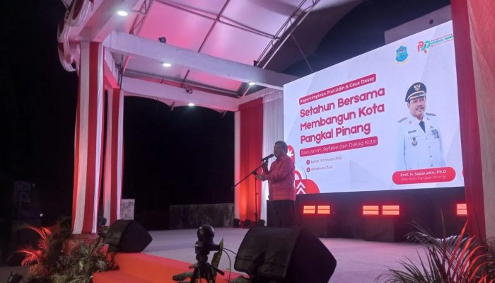 Satu Tahun Udin-Dessy Memimpin Pangkalpinang, Inovasi dan Kolaborasi Jadi Tantangan