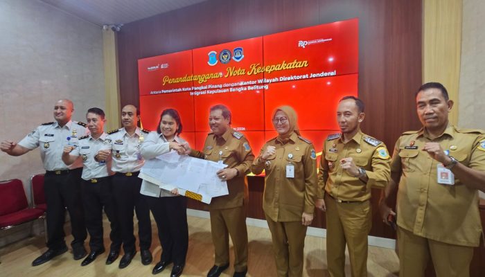 Teken Nota Kesepakatan, Pemkot Pangkalpinang dan Imigrasi Babel Perkuat Pencegahan TTPO dan TPPM