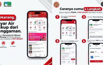 Bayar Tagihan PDAM Tirta Pinang Kini Bisa Online Lewat PKP SMART, Tak Perlu Antre di Loket