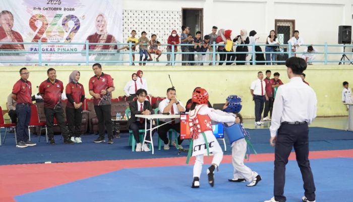 Prof Udin Dorong Turnamen Taekwondo Jadi Ajang Pembinaan Atlet Pelajar