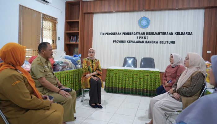 TP-PKK Babel Buka Donasi untuk Korban Kebakaran Dusun Serdang, Dapur Umum Layani Warga Terdampak